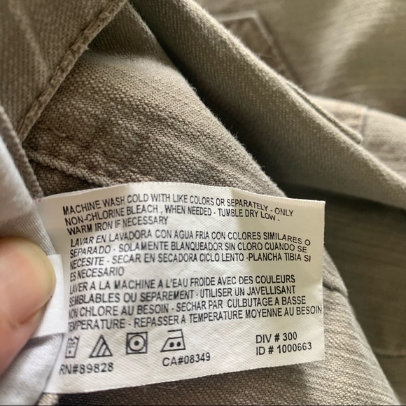 VINTAGE🧚♀️Gloria Vanderbilt Gray Embroidered Women’s Denim Shorts Size 12 - Picture 10 of 13